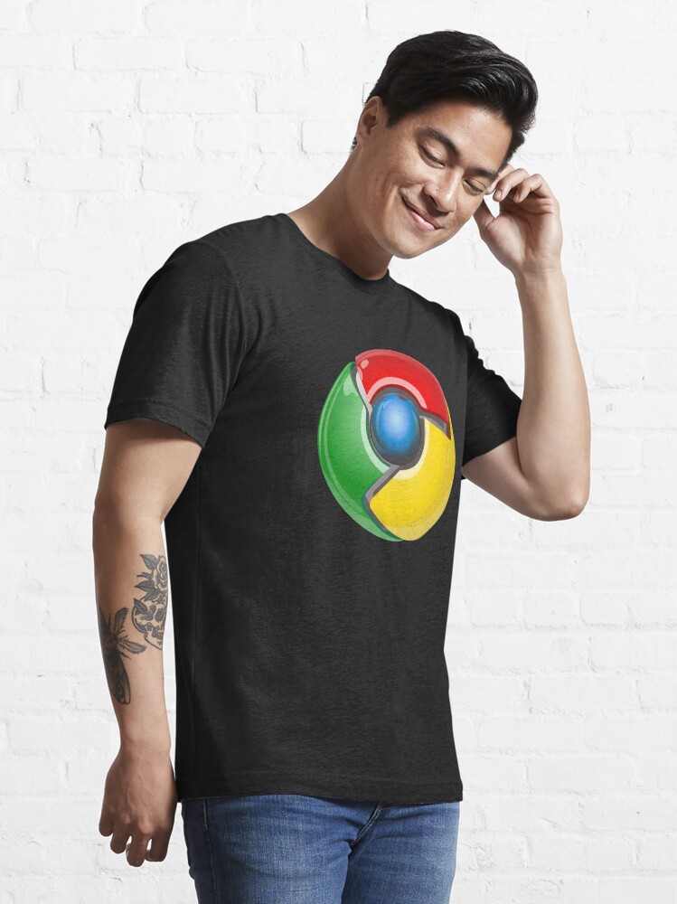 Google chrome t shirt hotsell