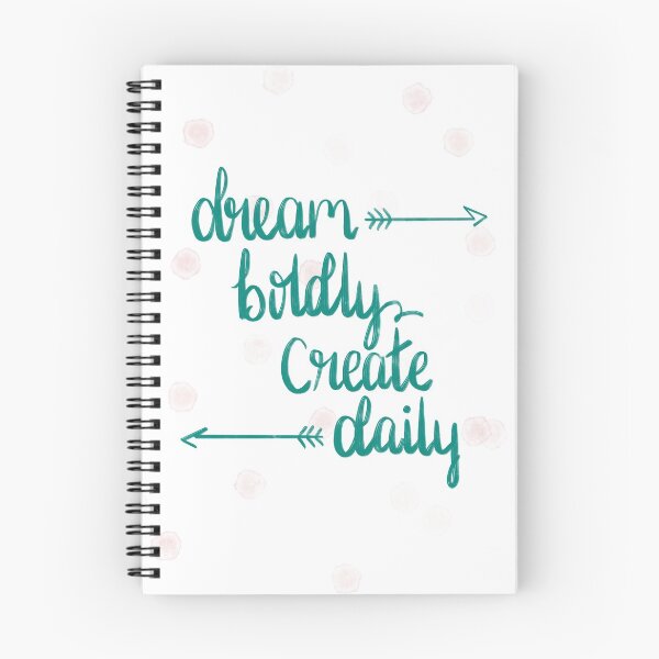 Item preview, Carter | Dream Boldly Create Daily Quote designed and sold by StoneColdSketch.