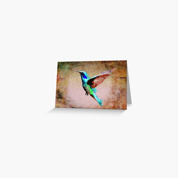 Hummingbird Greeting Card