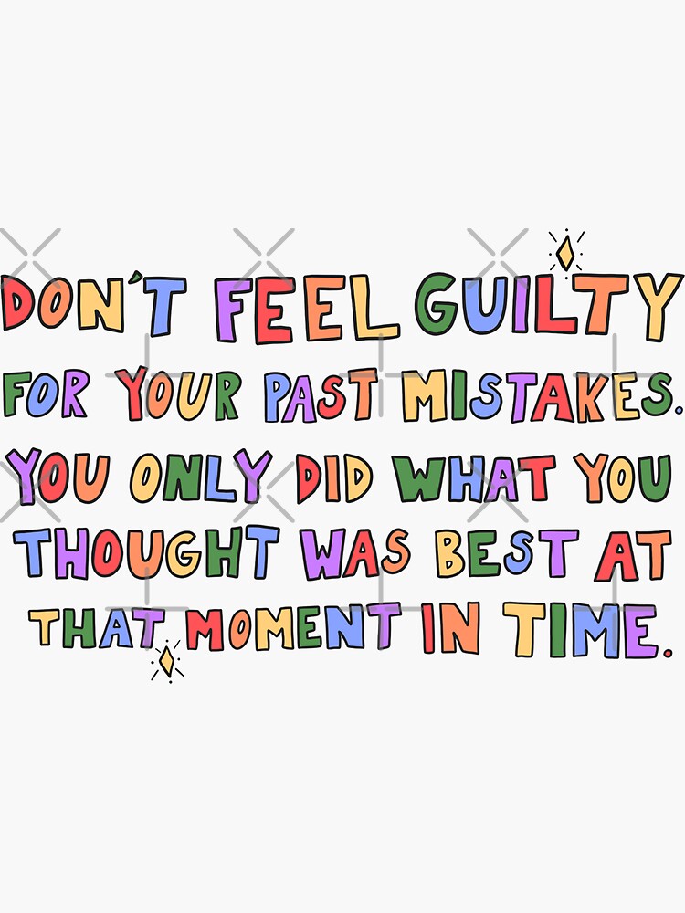 Don't Feel Guilty by crystaldraws