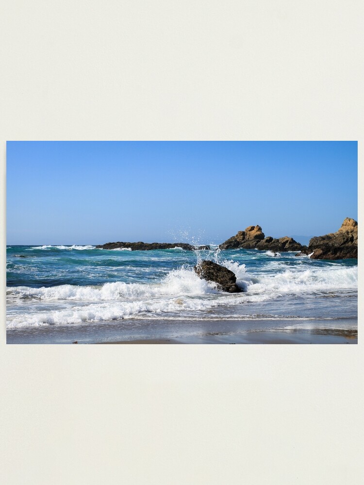 Thumbnail 2 of 3, Photographic Print, Coastal 3 Glass Beach designed and sold by littleoldhag.