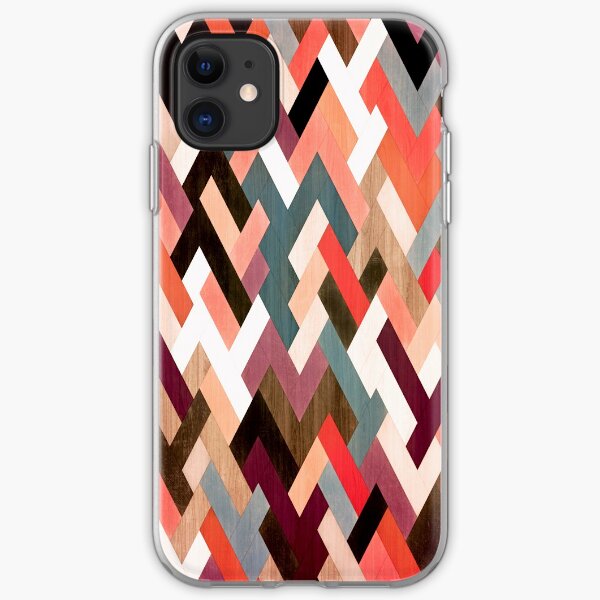 Navy & Coral Crystals iPhone 11 case Navy & Coral Crystals iPhone 11 case