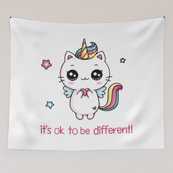 Item preview, It is Okay To Be Different with rainbow colors designed and sold by brianj335.