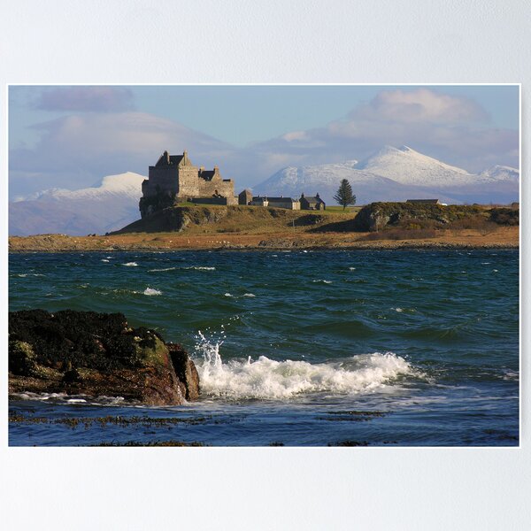 Item preview, Scotland : Duart Castle in Winter designed and sold by Angie Latham.