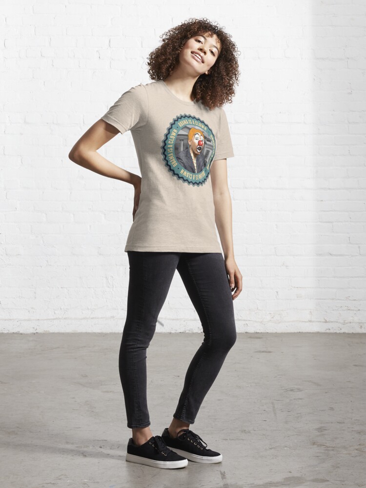 Alternate view of Obama Is A Clown Essential T-Shirt