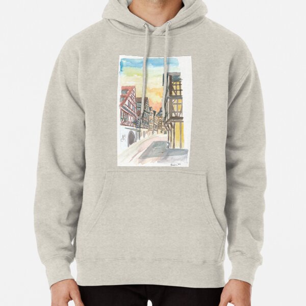 PARIS LOVE SKYLINE HEART FRANCE PRIDE TOURIST Mens Black Hoodie