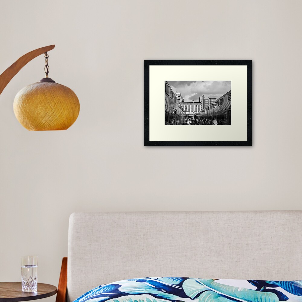 Item preview, Framed Art Print designed and sold by littleoldhag.