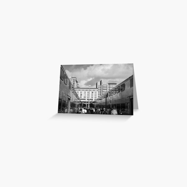 Now Arriving Greeting Card
