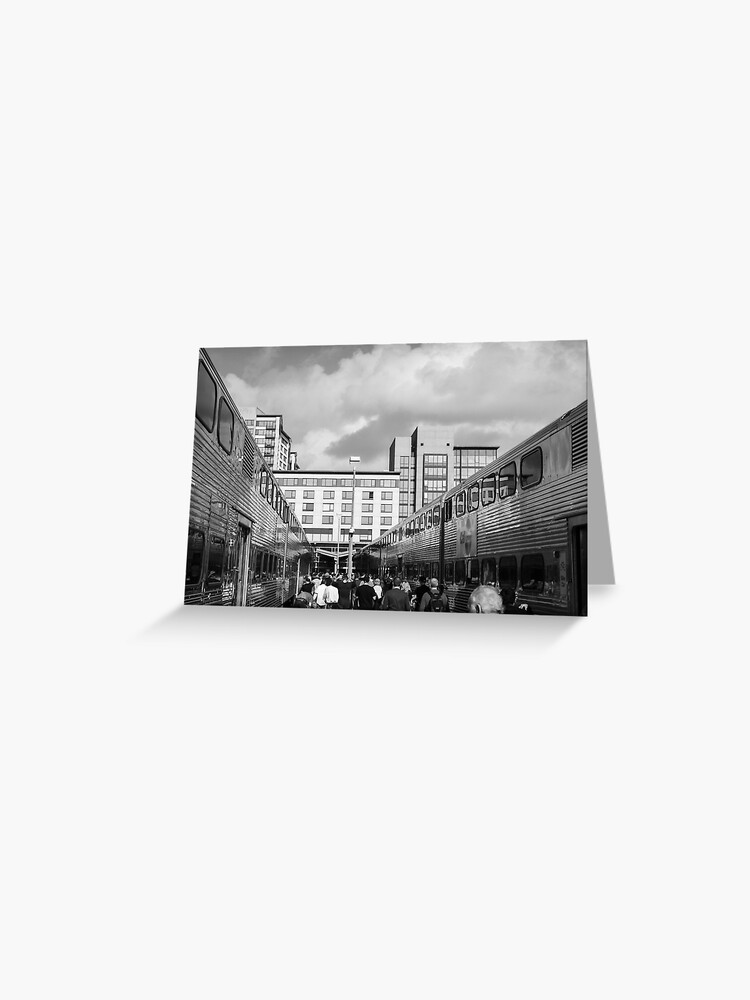 Thumbnail 1 of 2, Greeting Card, Now Arriving designed and sold by littleoldhag.