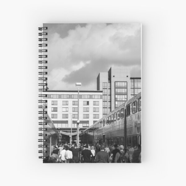 Now Arriving Spiral Notebook