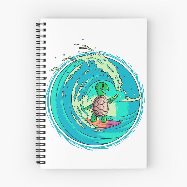 Item preview, Surfing Turtle designed and sold by nathanriccelle.