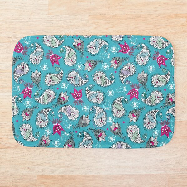 Item preview, Cucumber floral motive designed and sold by Nata-V.