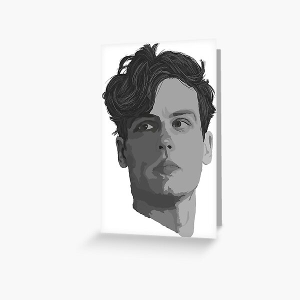 Spencer Reid from Criminal Minds Greeting Card
