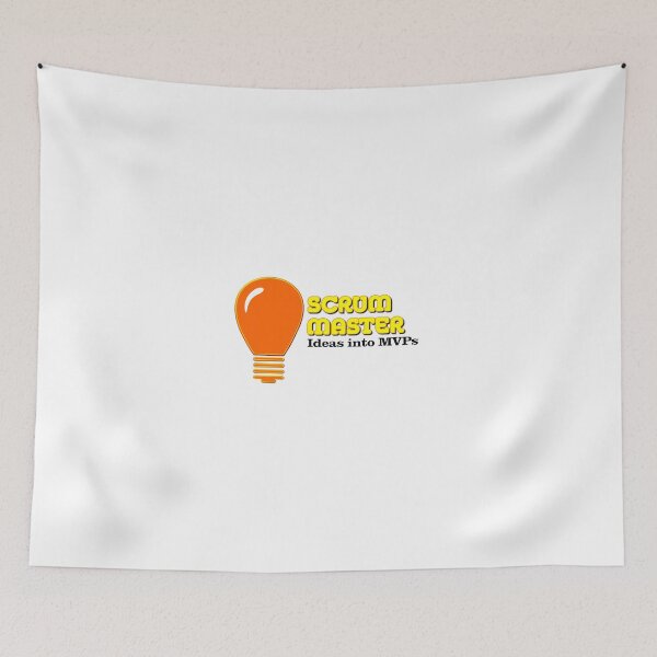 Item preview, Scrum Master llevando ideas a los MVP designed and sold by benandfreya.