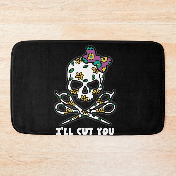Item preview, HAIRSTYLIST I'LL CUT YOU Skull designed and sold by Moonpie90.