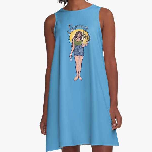 Summer Vibes A-Line Dress