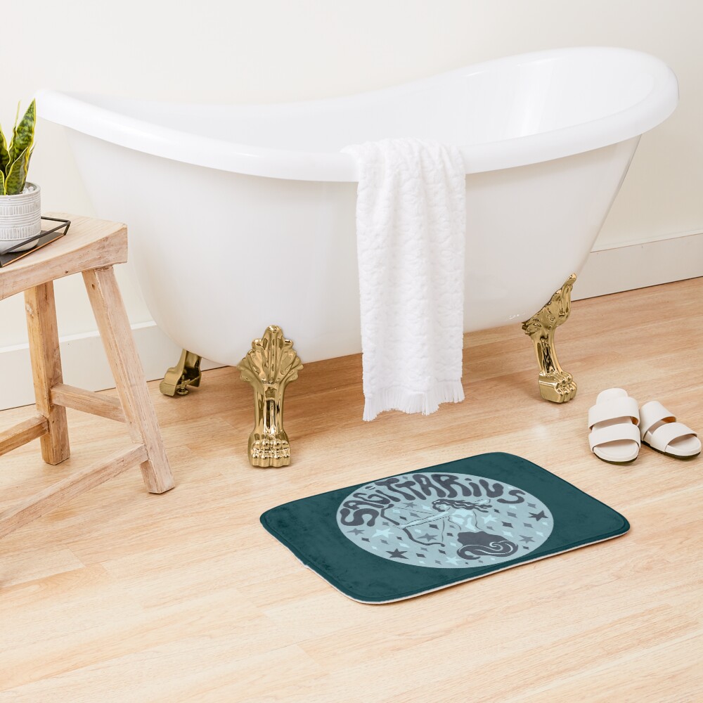 Sagittarius Bath Mat