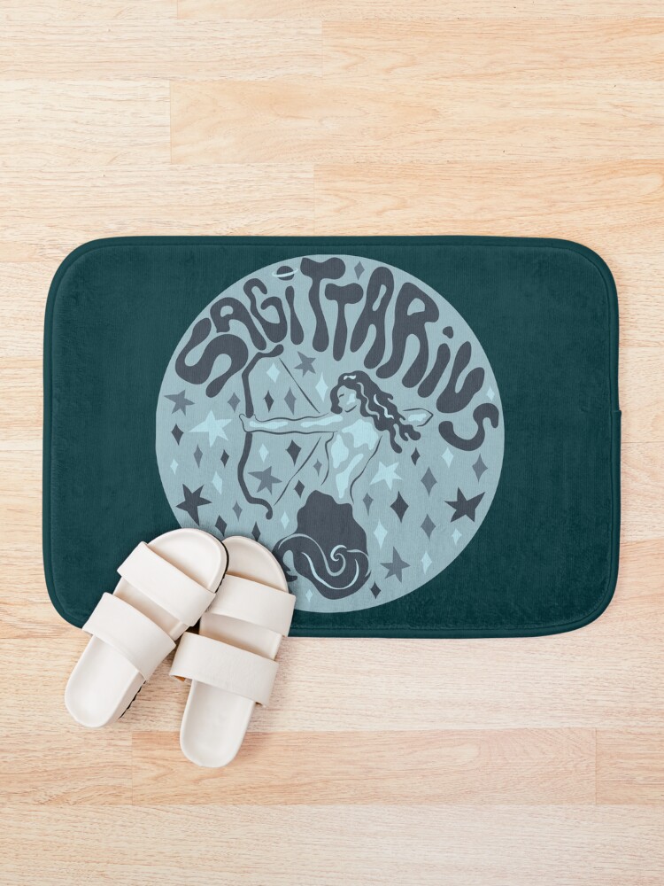 Alternate view of Sagittarius Bath Mat