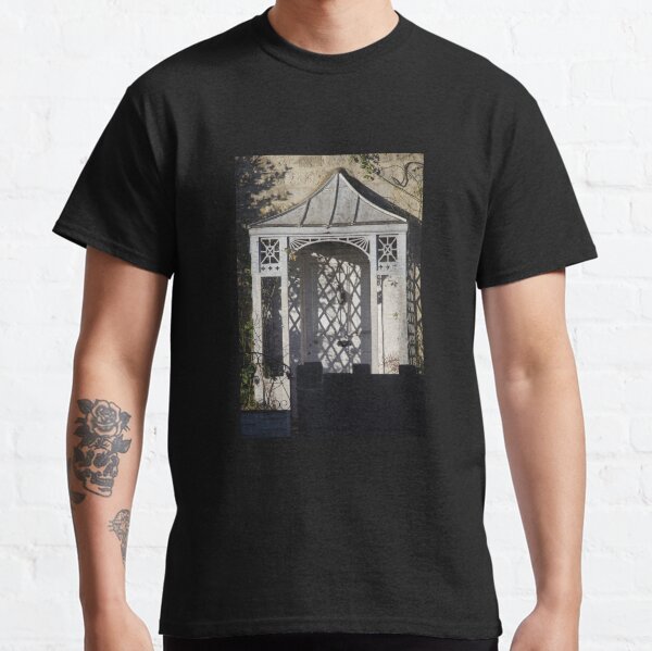 Light And Shadows On A Victorian Porch Classic T-Shirt