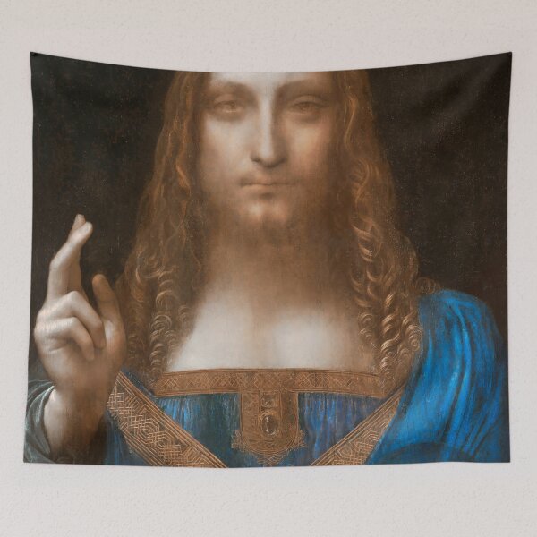 Item preview, Salvator Mundi by Leonardo Da Vinci (Digitally Enhanced)  designed and sold by Mr. Gattax.