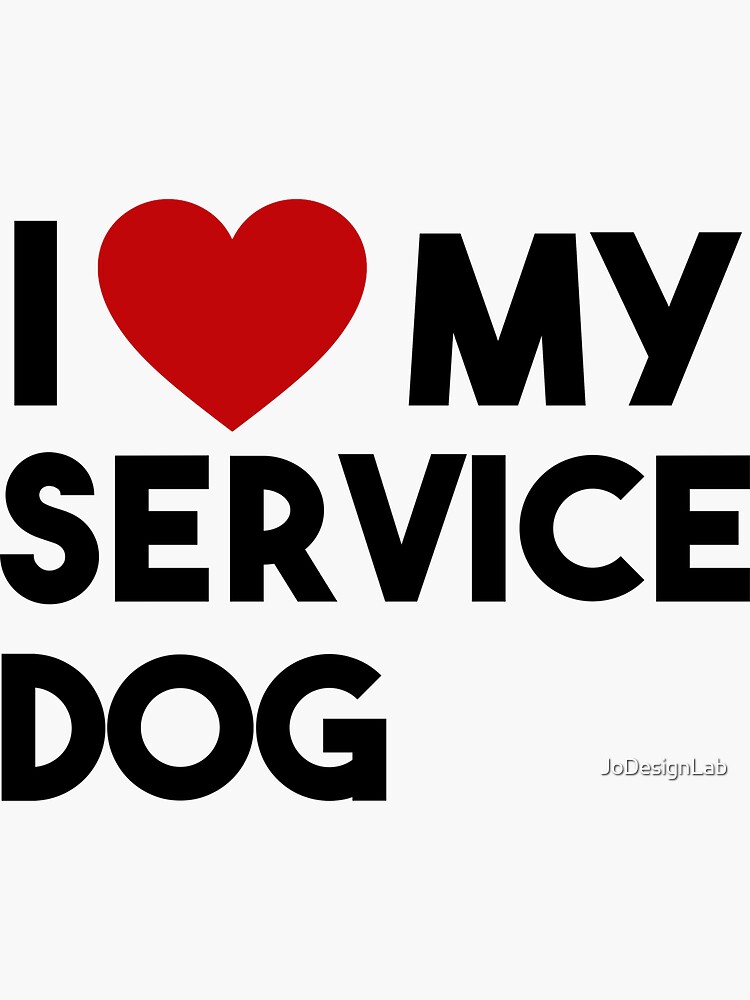 "Service Human Do Not Pet Shirt Service Dog Trainer Tshirt " Sticker for Sale by JoDesignLab