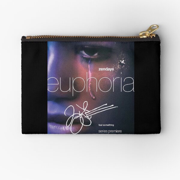 Item preview, Zendaya Signed “Euphoria” Poster designed and sold by BibleAndABeer.