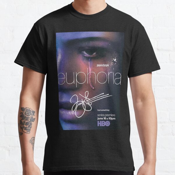 Zendaya Signé "Euphoria" Affiche T-shirt classique