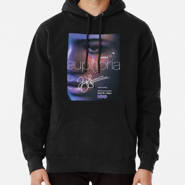Item preview, Zendaya Signed “Euphoria” Poster designed and sold by BibleAndABeer.
