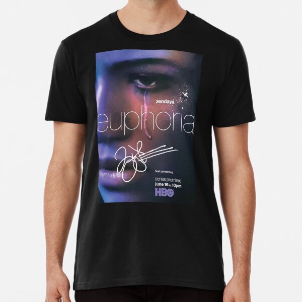 "Zendaya Signed "Euphoria" Poster" T-shirt by ...