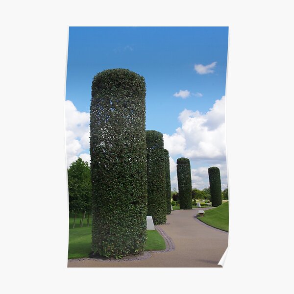 "Tree Pillars At The National Memorial Arboretum (Lichfield