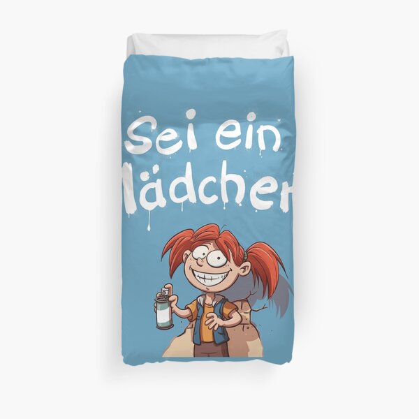 Sei ein Mädchen - Cover Bettbezug