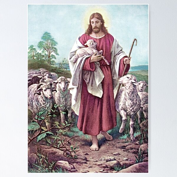 Item preview, The Lord is my Good Shepherd designed and sold by RBEnt.