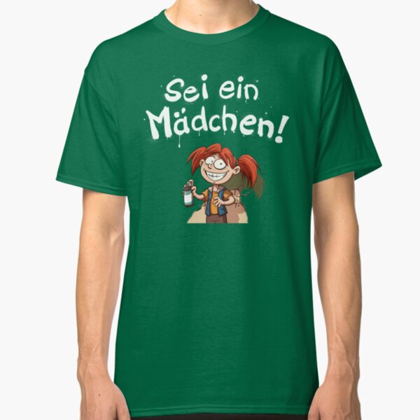 Sei ein Mädchen - Cover Classic T-Shirt