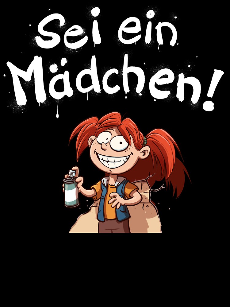 Thumbnail 7 von 7, Oversized T-Shirt, Sei ein Mädchen - Cover designt und verkauft von joti.
