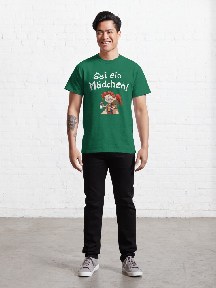 Alternative Ansicht von Sei ein Mädchen - Cover Classic T-Shirt