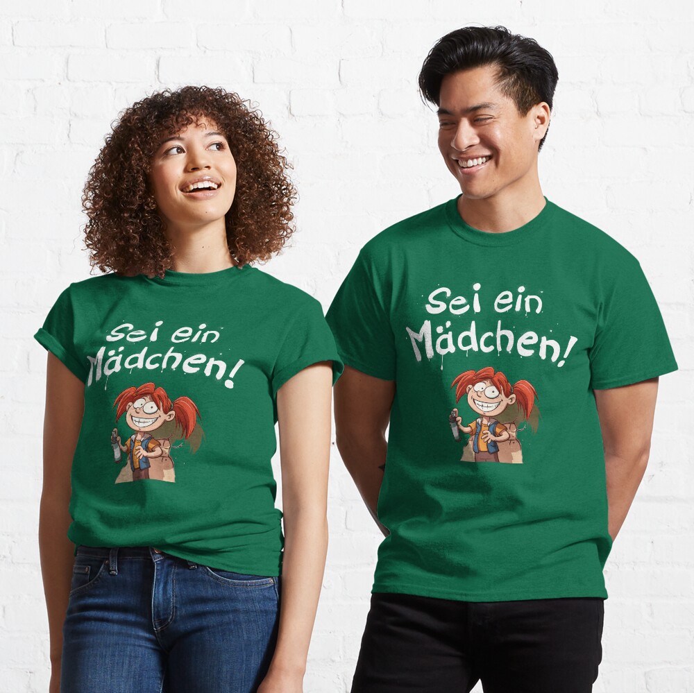 Sei ein Mädchen - Cover Classic T-Shirt