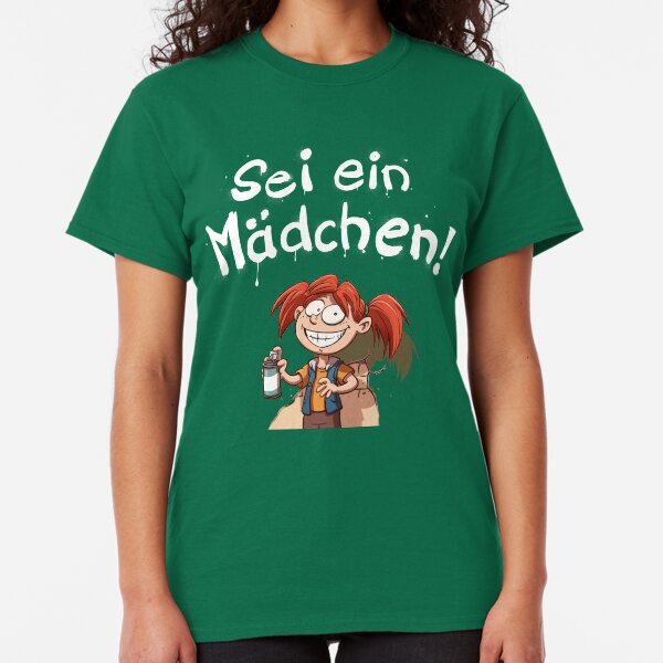 Sei ein Mädchen - Cover Classic T-Shirt
