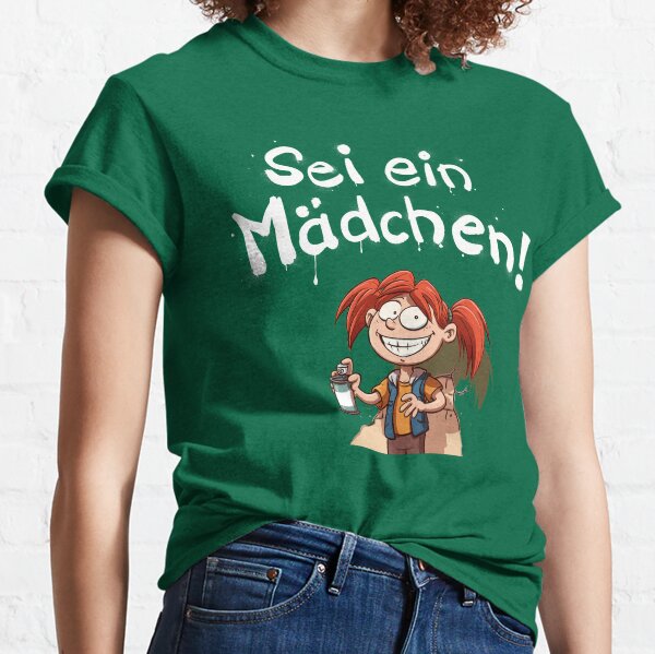 Sei ein Mädchen - Cover Classic T-Shirt