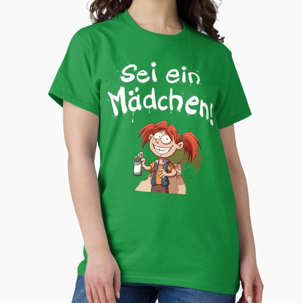 Sei ein Mädchen - Cover Classic T-Shirt