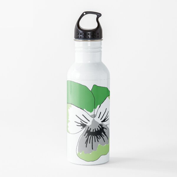 Aromantic Pride Flower Water Bottle