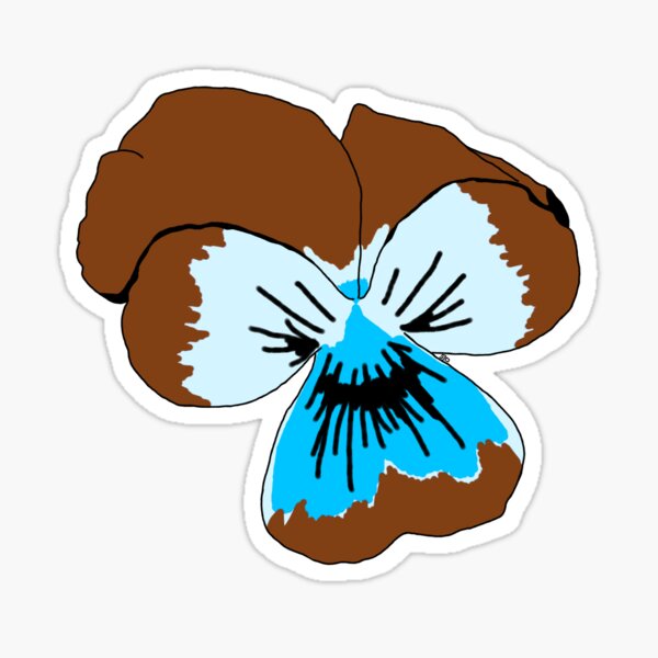 Androsexual Pride Flower Sticker