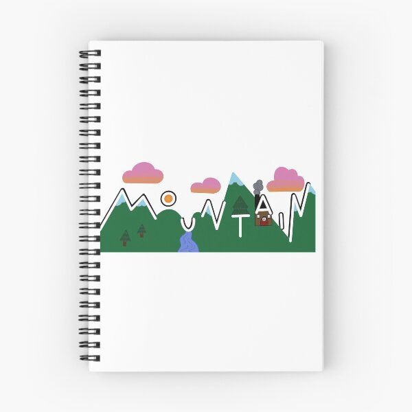 Item preview, Mountain Letter-scape designed and sold by rachelmw.
