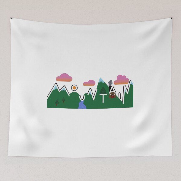 Item preview, Mountain Letter-scape designed and sold by rachelmw.
