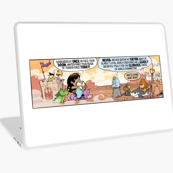 "Epic Battle!" Laptop Skin