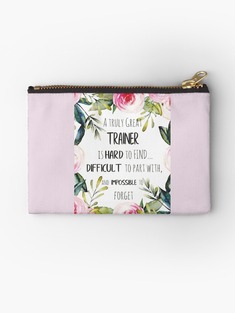 Supervisor Quote / Thank you quote / Leaving gift idea Zipper Pouch for  Sale by tanabe