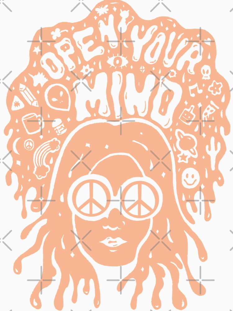 Open Your Mind in Orange by doodlebymeg