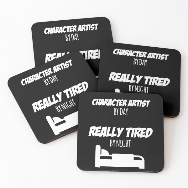 Item preview, Character Artist Job Fun Gift for every Character Artist Funny Slogan Hobby Work Worker designed and sold by mooony.