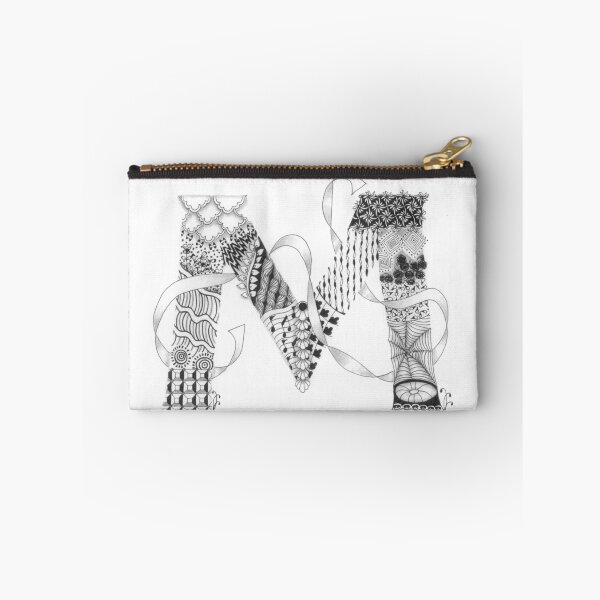 Item preview, Zentangle®-Inspired Art - Tangled Alphabet - M designed and sold by Laurel Storey, CZT.