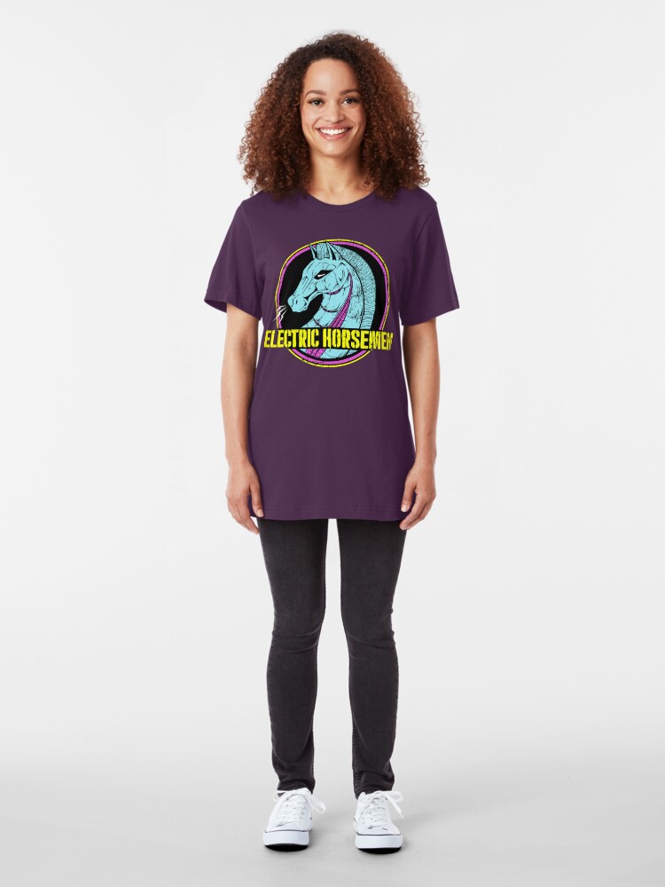Alternate view of Electric Horsemen 2019 Slim Fit T-Shirt