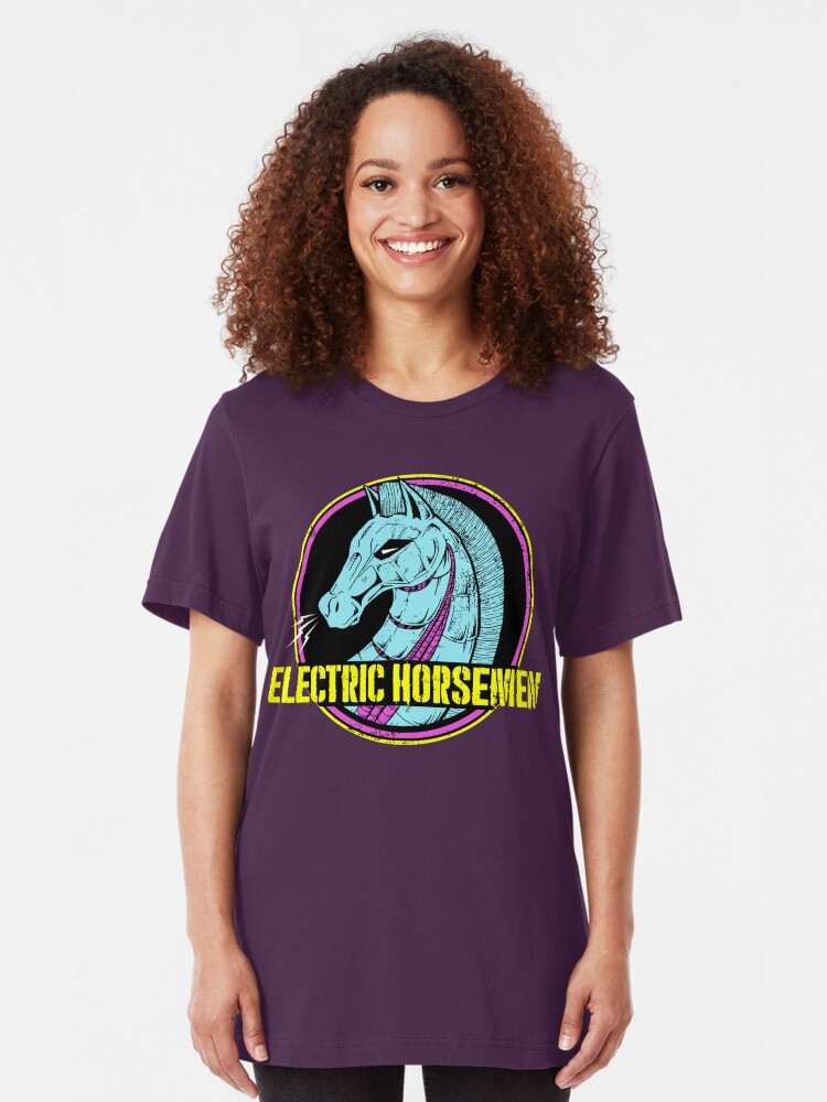Alternate view of Electric Horsemen 2019 Slim Fit T-Shirt
